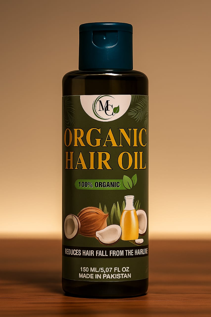 Organic Hair Oil for Hair Growth and Hair Fall Control | 100% Natural Premium Formula | Non-Sticky | 150 ML – All Hair Types