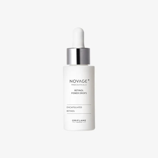 Oriflame Novage+ ProCeuticals Retinol Power Drops 30ml | Advanced Anti-Aging & Skin Renewal Serum | Original Sweden Skincare