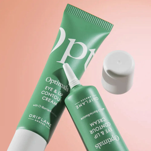Oriflame Optimals Eye & Lip Contour Cream 15 ml | Anti-Ageing Hydration Cream for Eyes & Lips | Original Sweden Skincare
