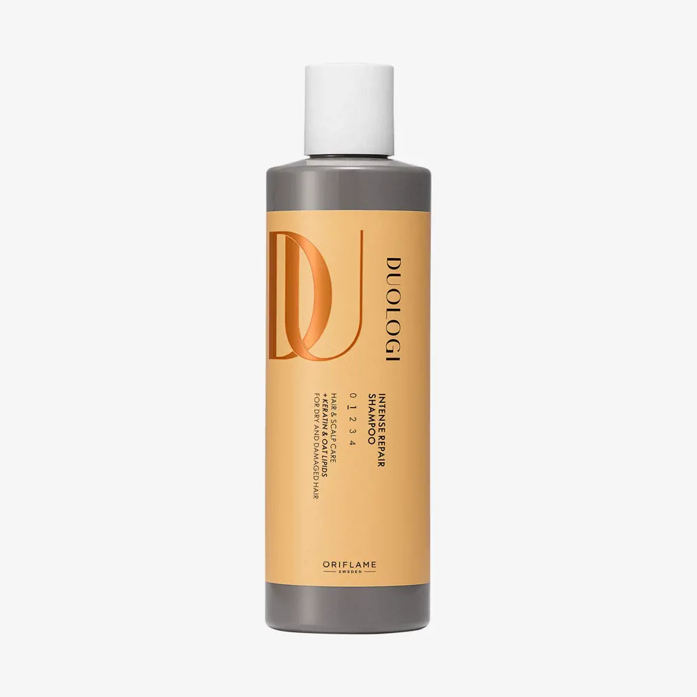 Duologi Intense Repair Shampoo 250 ml | Strengthening & Restorative Formula for Damaged Hair | Nourishes, Revives & Protects