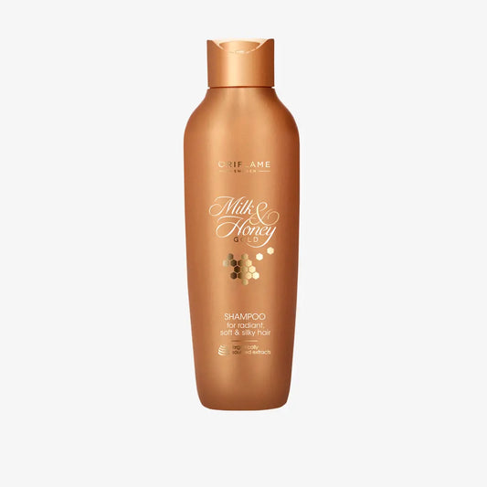 Milk & Honey Gold Shampoo 250 ml | Nourishing Shampoo for Radiant, Soft & Silky Hair | Enriched with Organic Milk & Honey Extracts