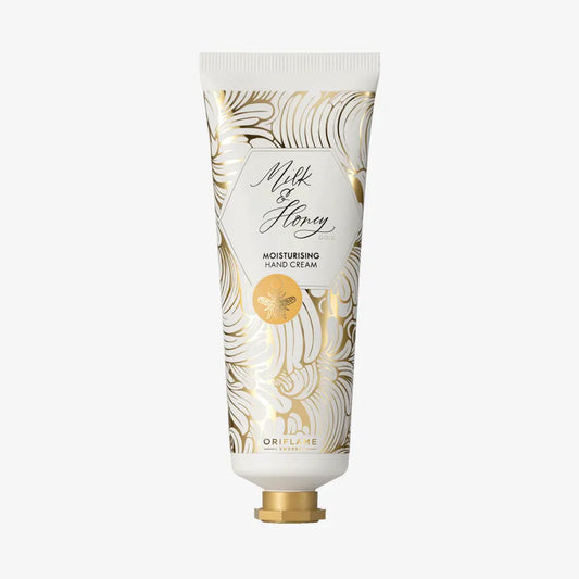 Milk & Honey Gold Moisturising Hand Cream 75 ml | Nourishing & Softening Formula | With Organic Milk & Natural Honey Extracts